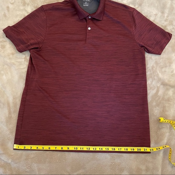 Van Heusen Polo Shirt :: Golf :: Classic Fit Medium : Maroon - Picture 2 of 4